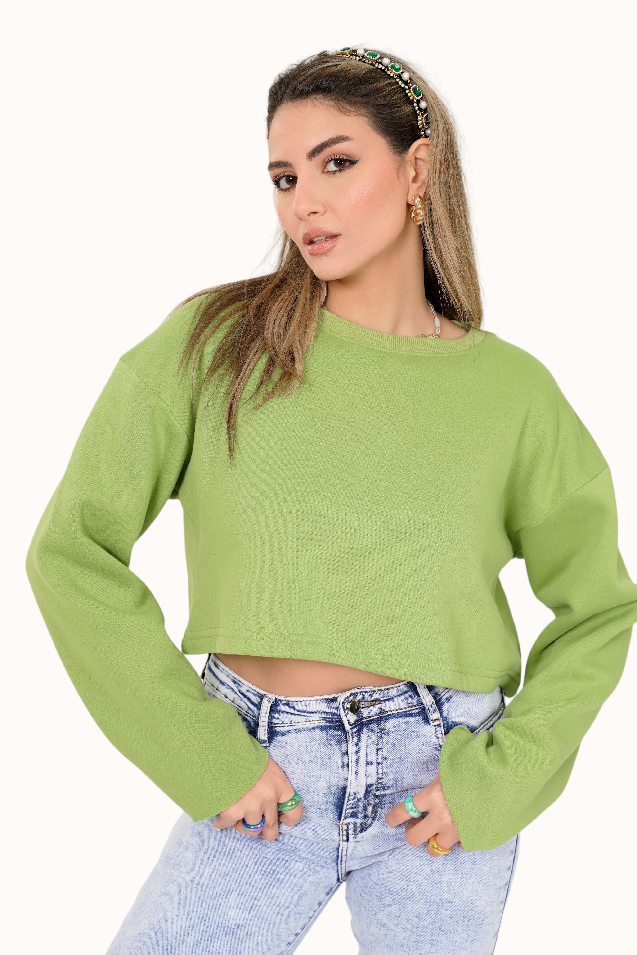 Diletta Sweater - Lime