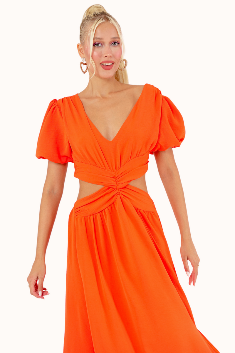 Olly Dress - Orange