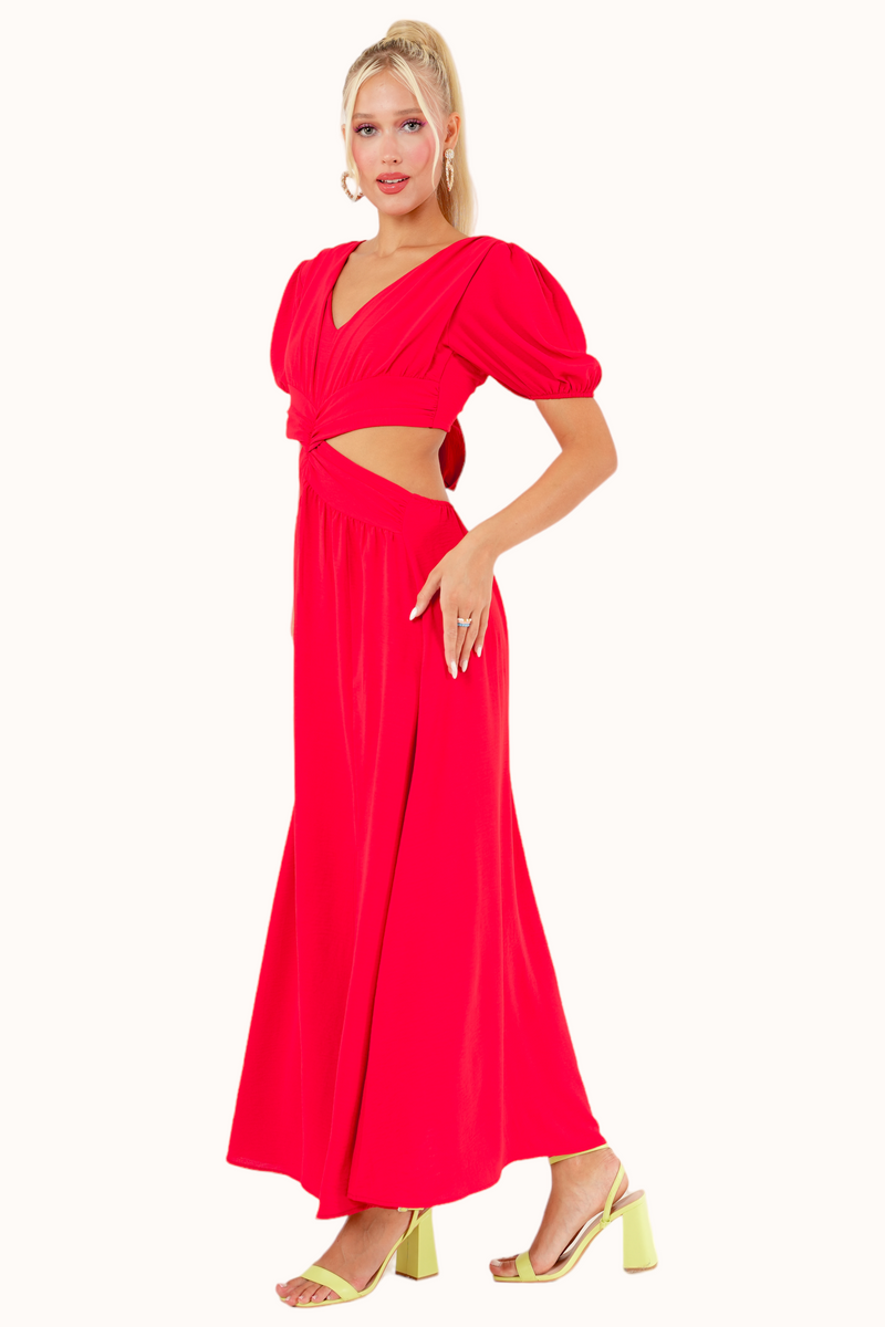 Olly Dress - Red