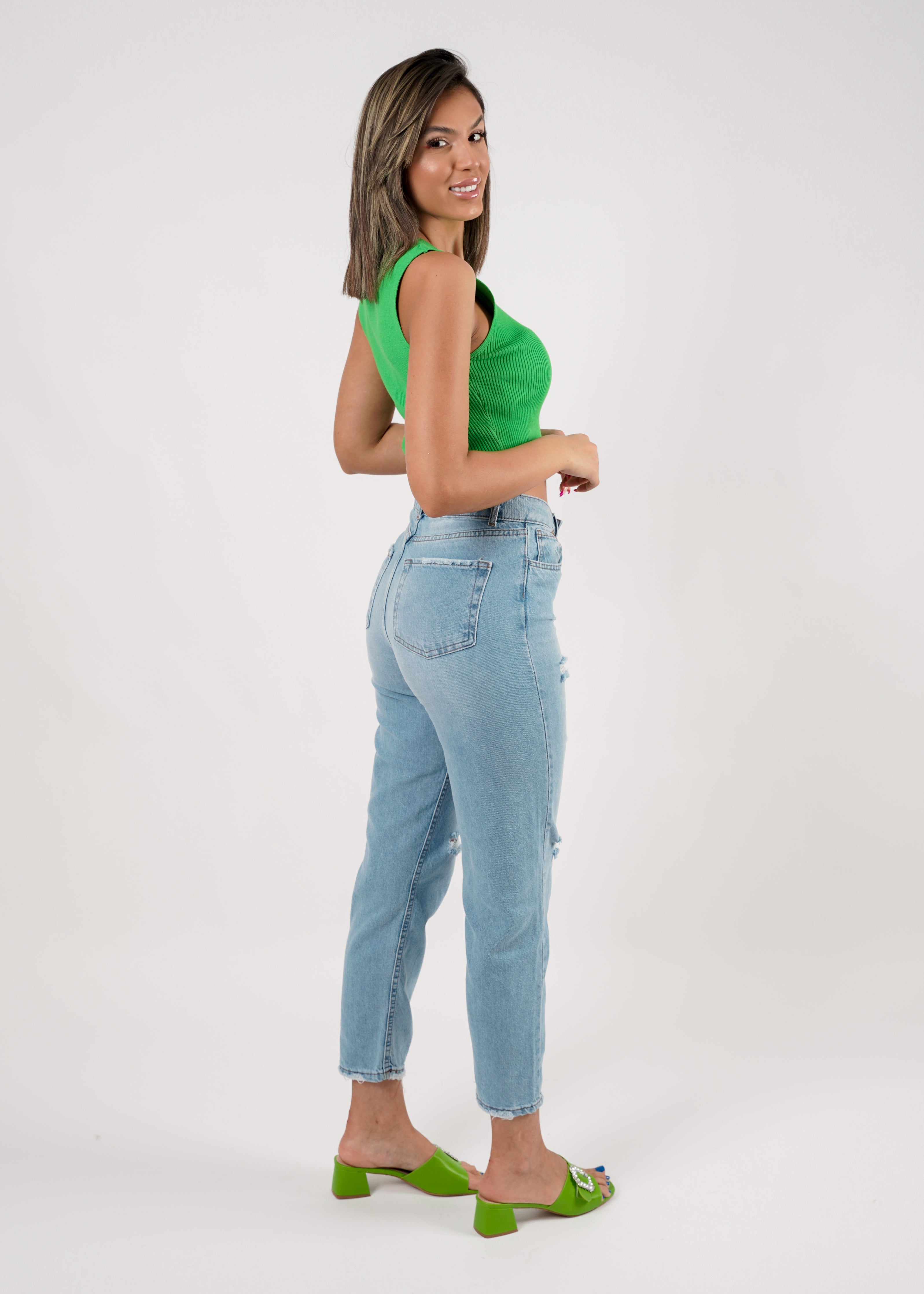 Bella Top - Green