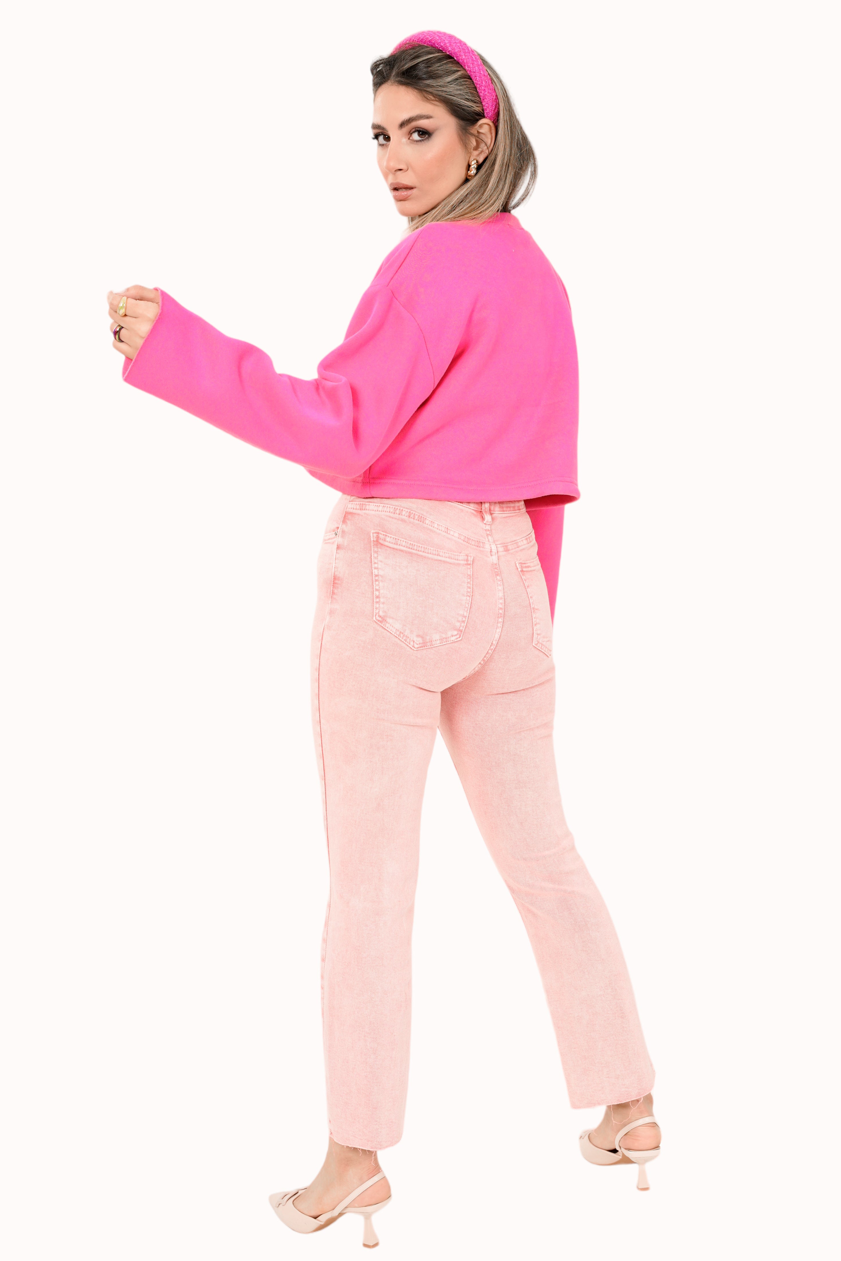 Diletta Sweater - Fuchsia