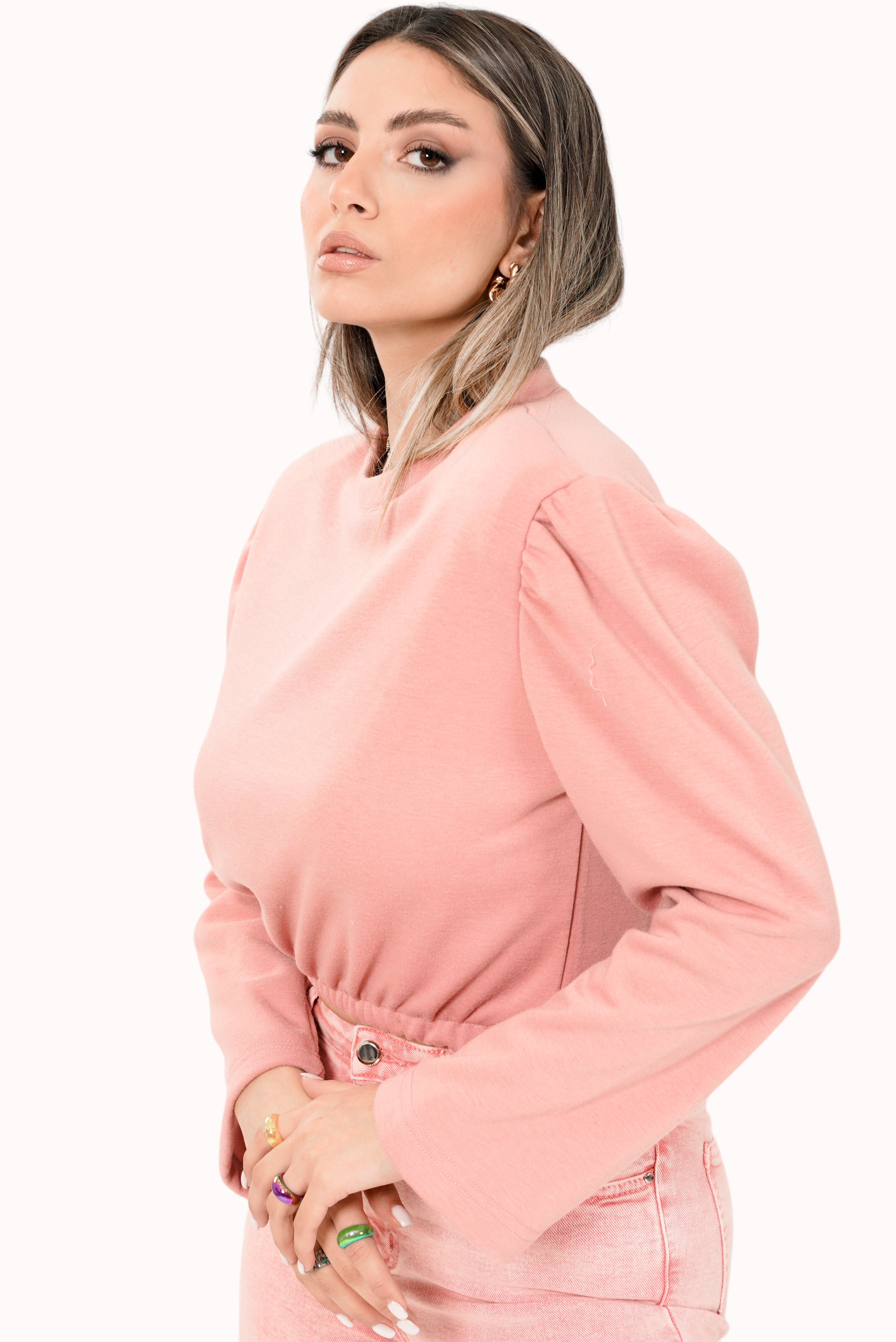 Angie Sweater - Pink