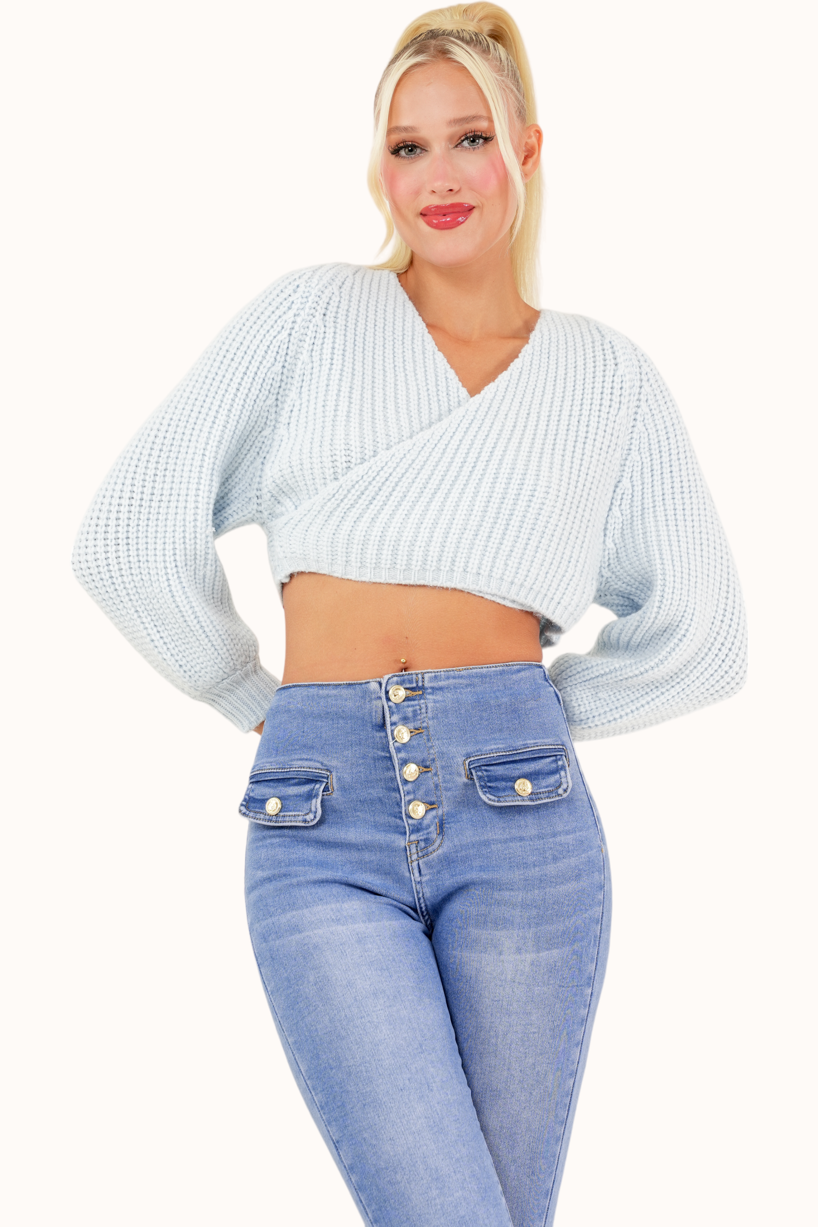 Kaan Sweater - Light Blue