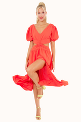 Olly Dress - Coral