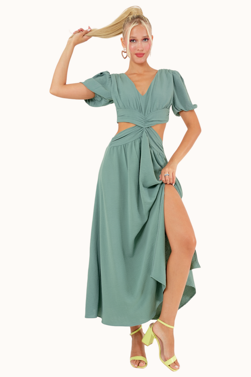 Olly Dress - Green