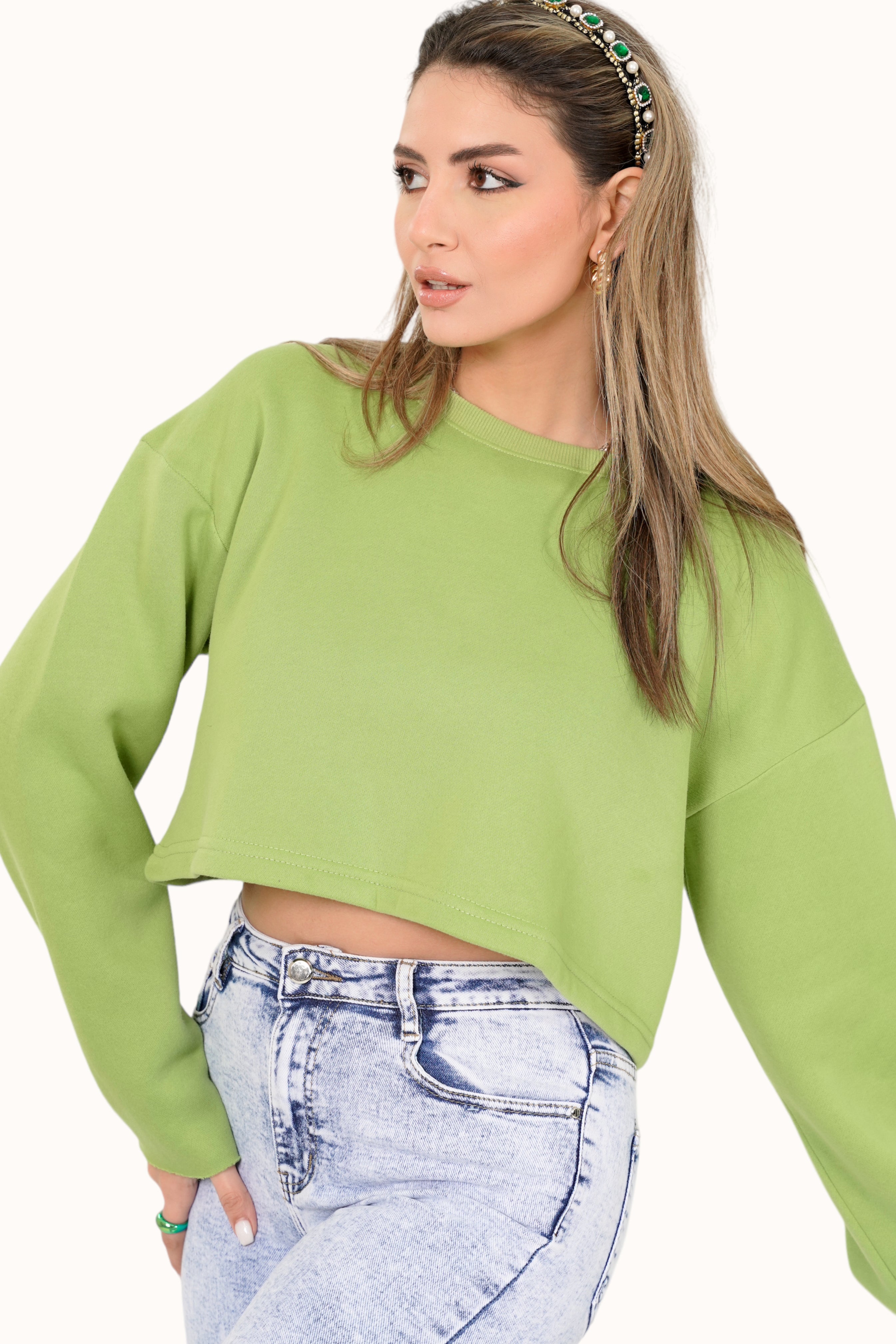 Diletta Sweater - Lime