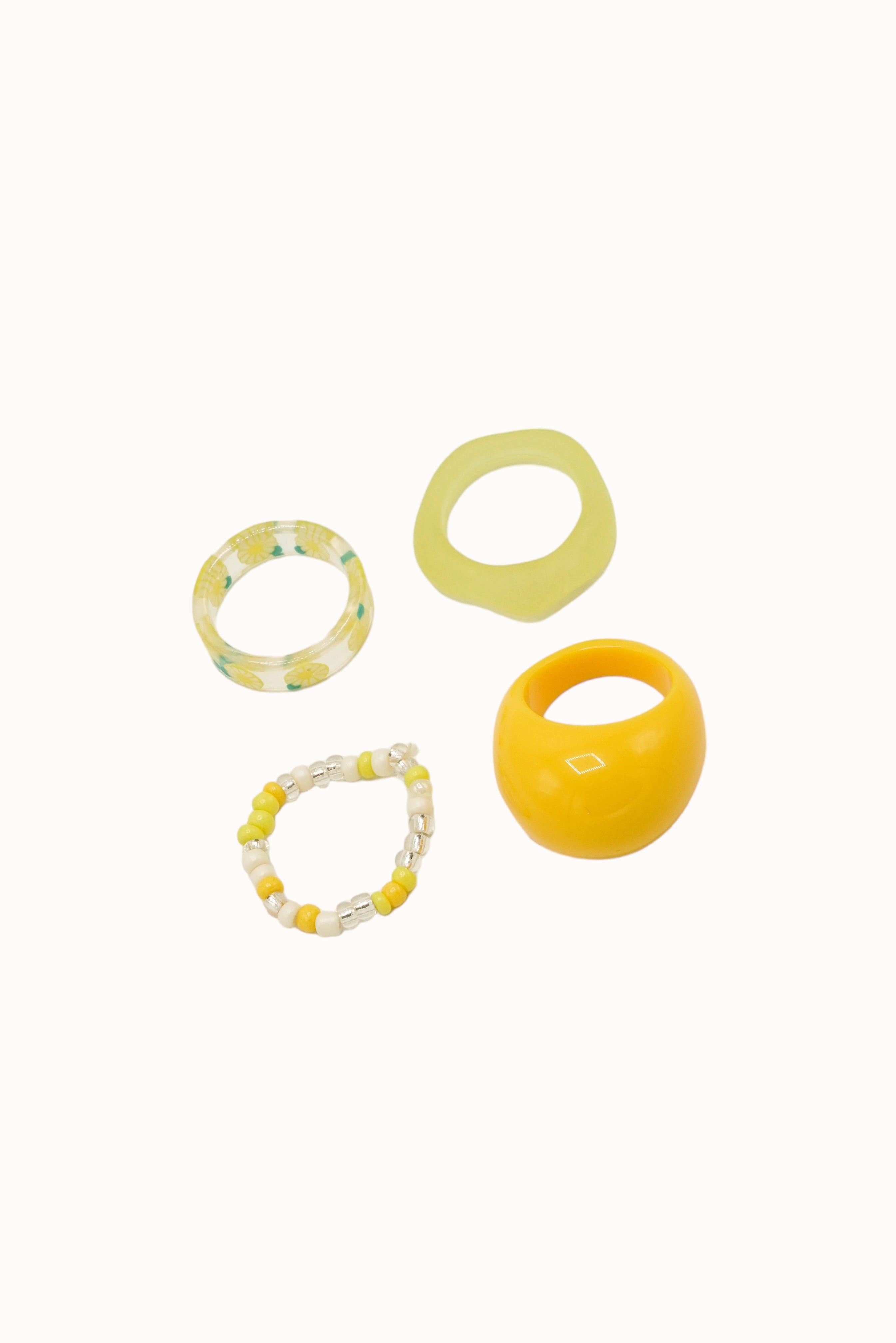 Lena Rings - Yellow