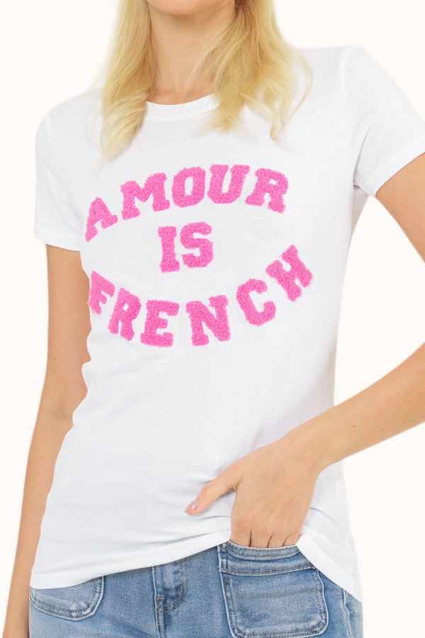 Amour Tee - White