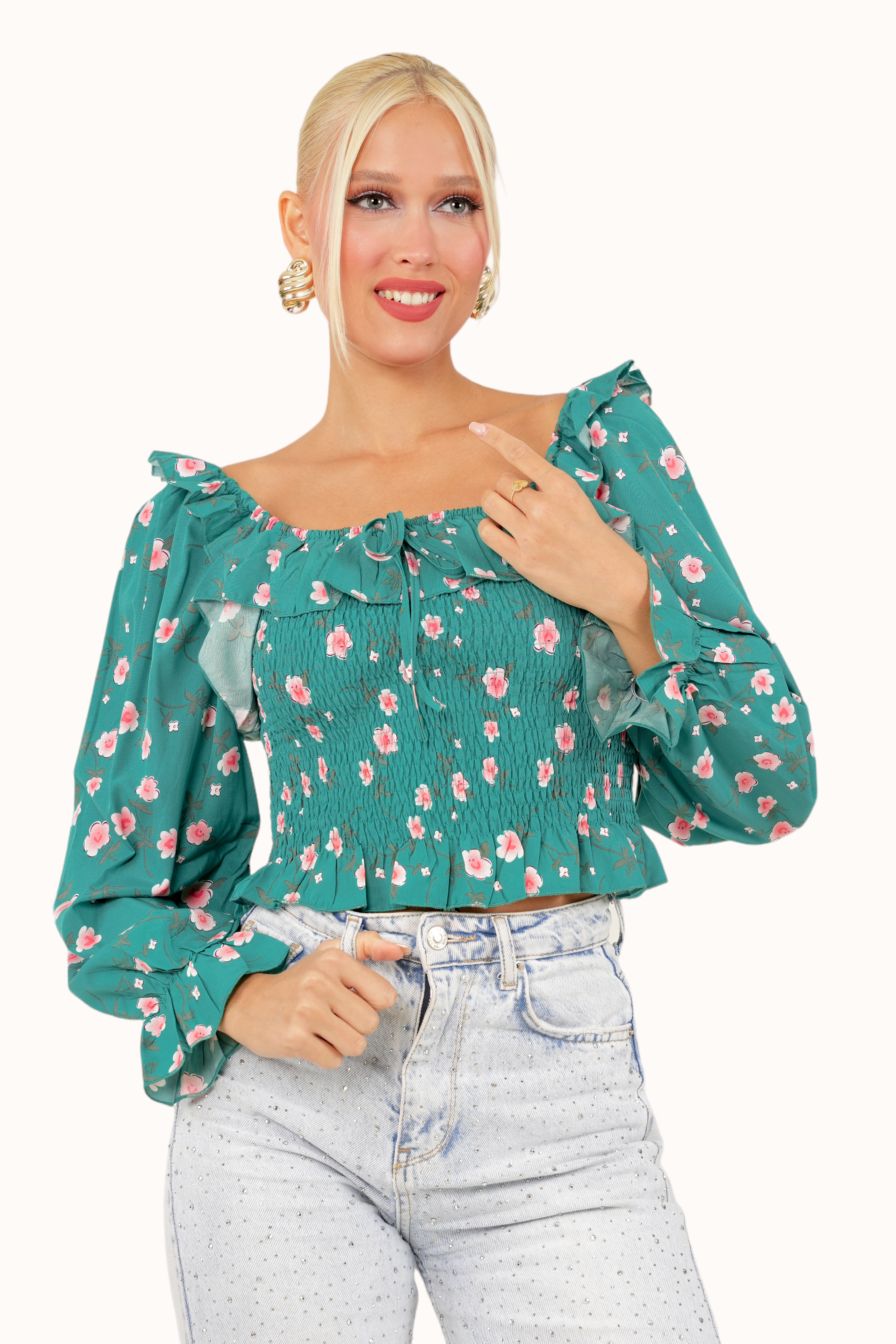 Flower cutie Top