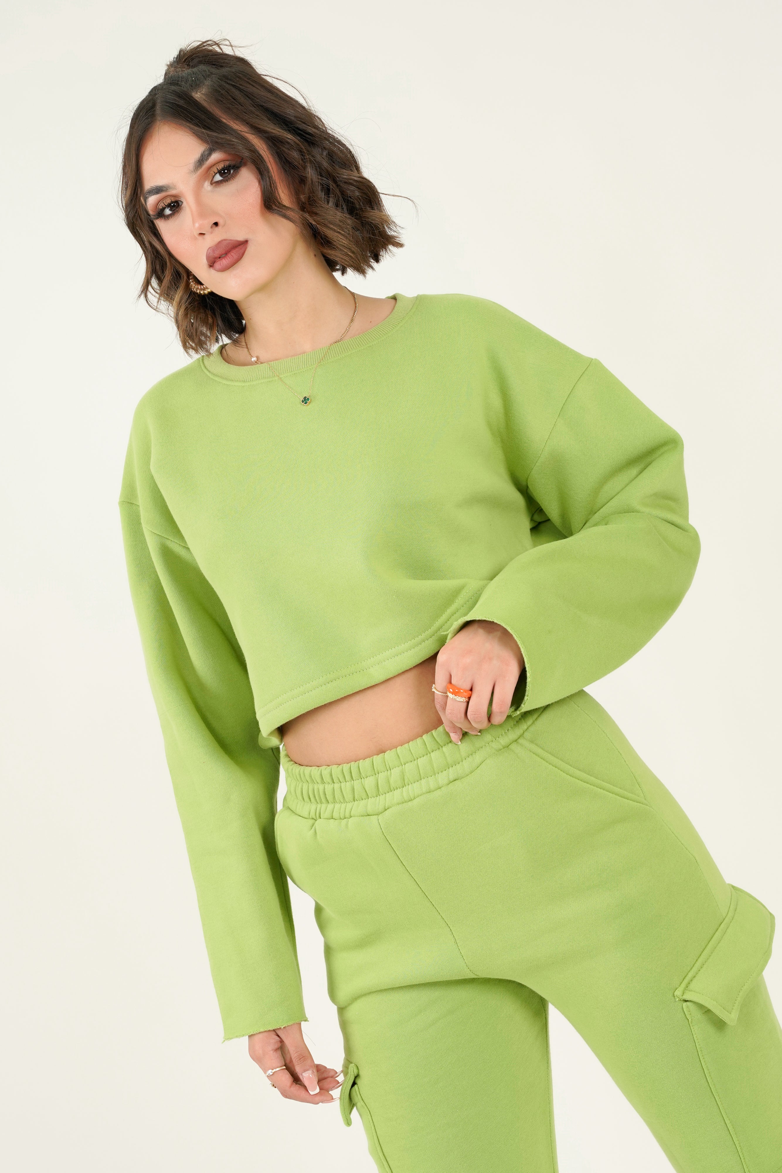 Diletta Sweater - Lime