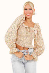 Flower cutie Top