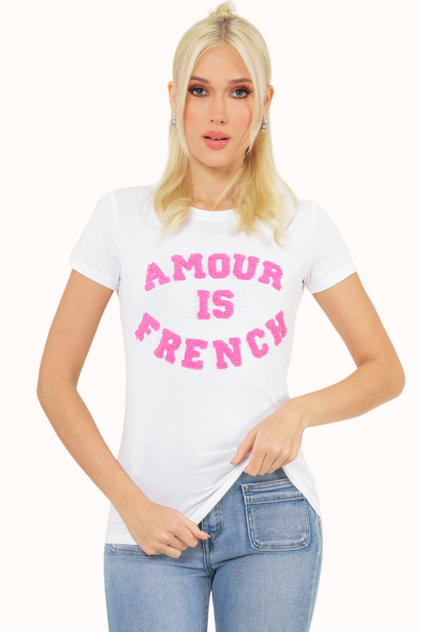 Amour Tee - White