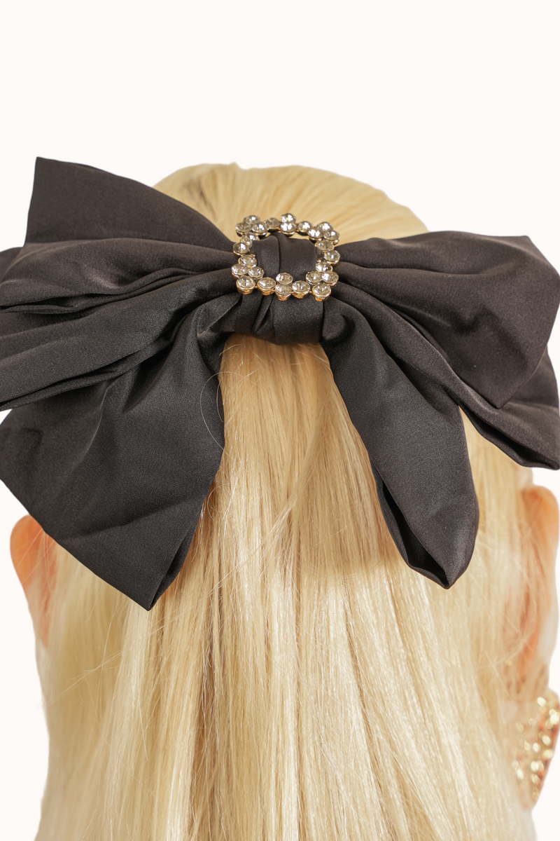 Arina Hair Clip - Black