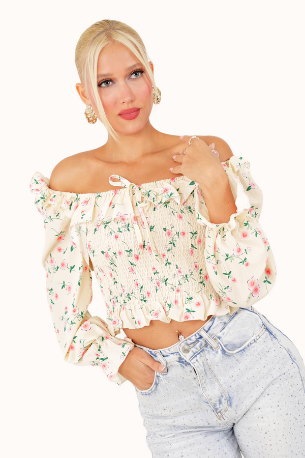 Flower cutie Top