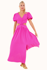 Olly Dress - Fuchsia