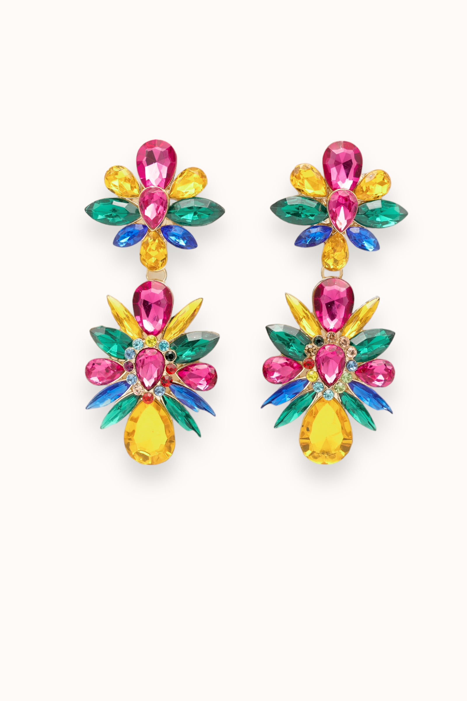 Rosana Earrings - Yellow