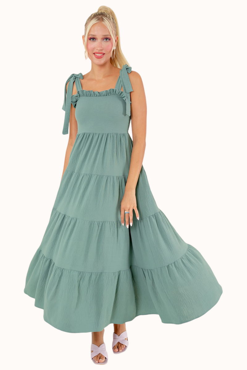 Lora Dress - Green