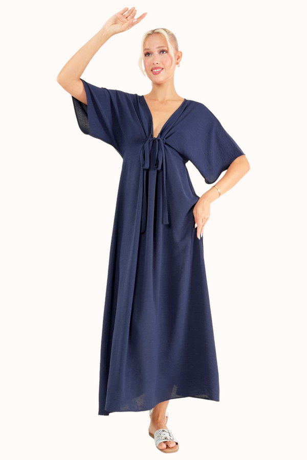 Victoria Dress - Navy Blue