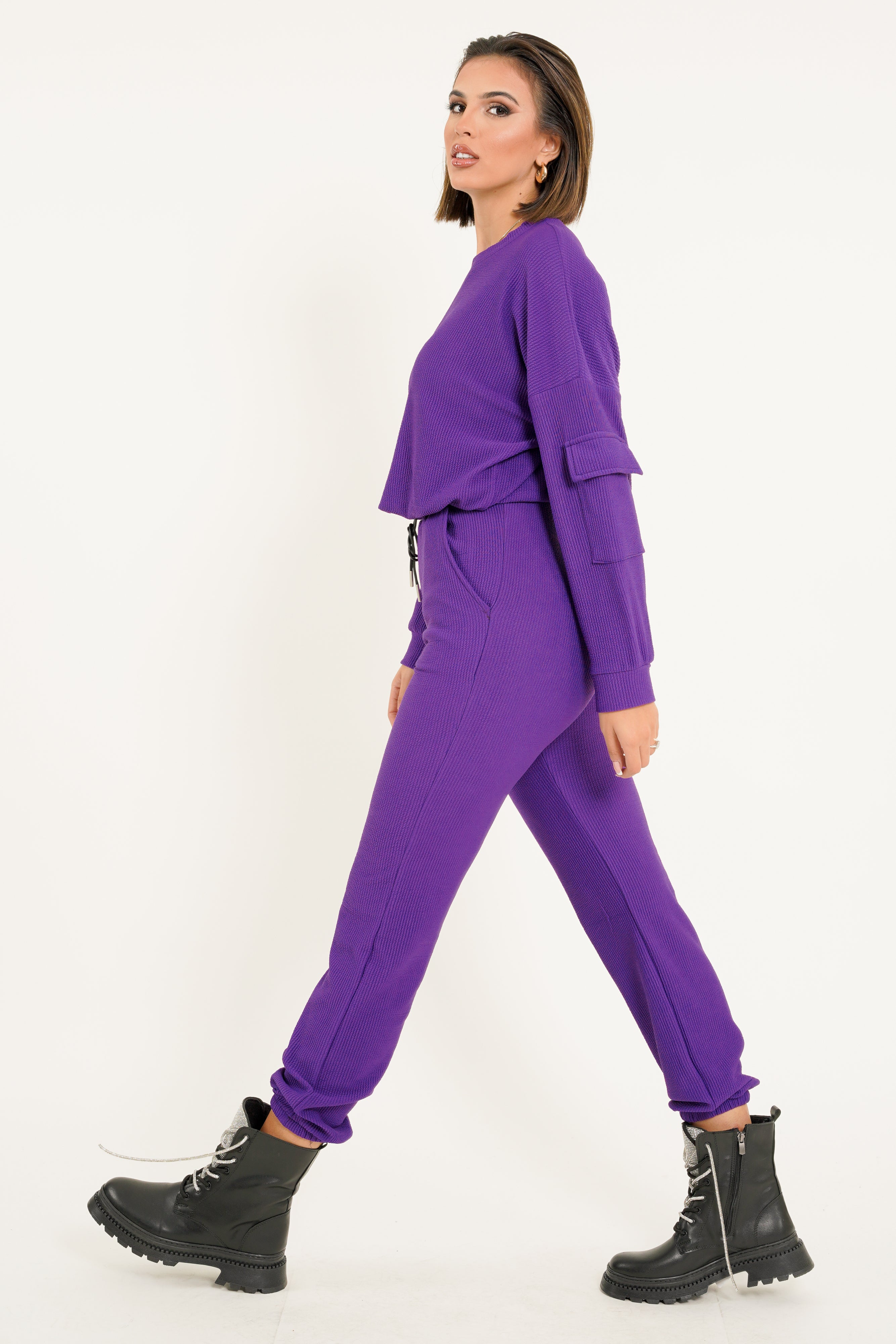 Stacy Trouser - Purple