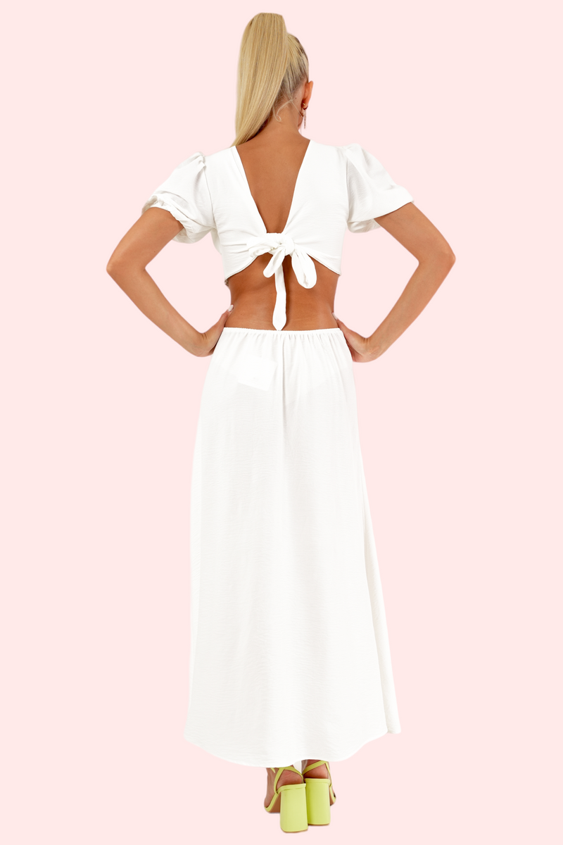 Olly Dress - White