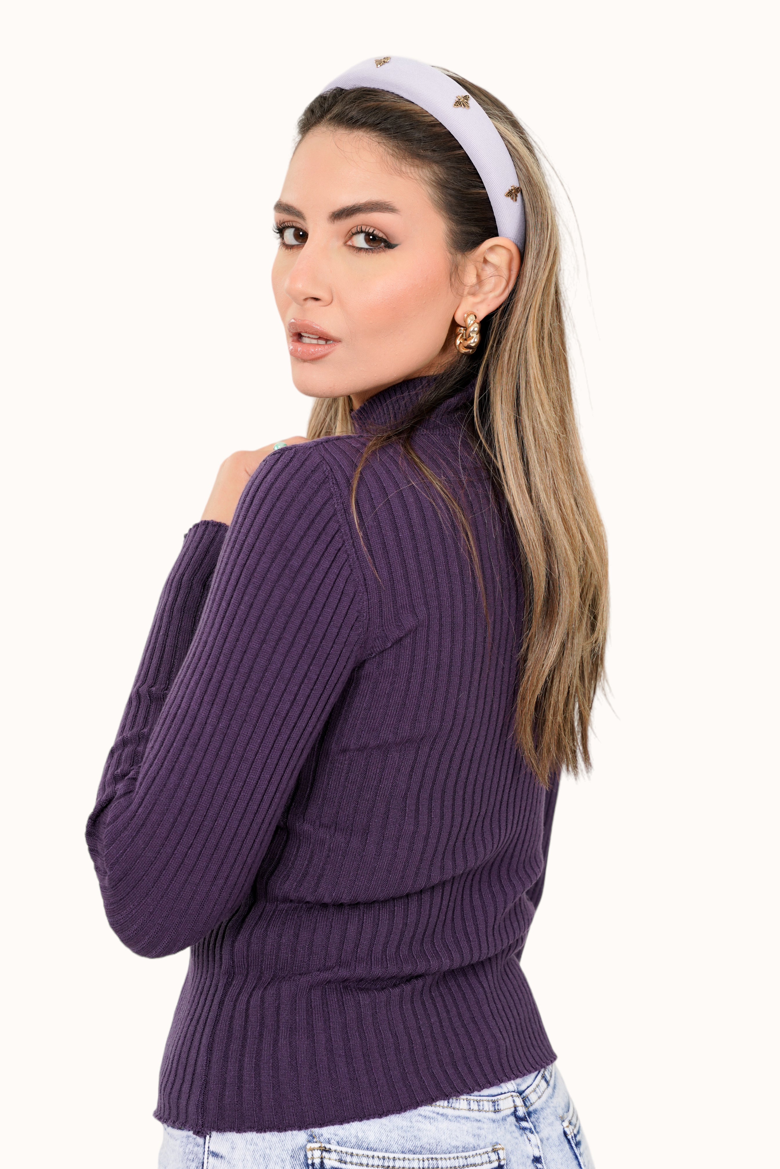 Tali Sweater - Purple