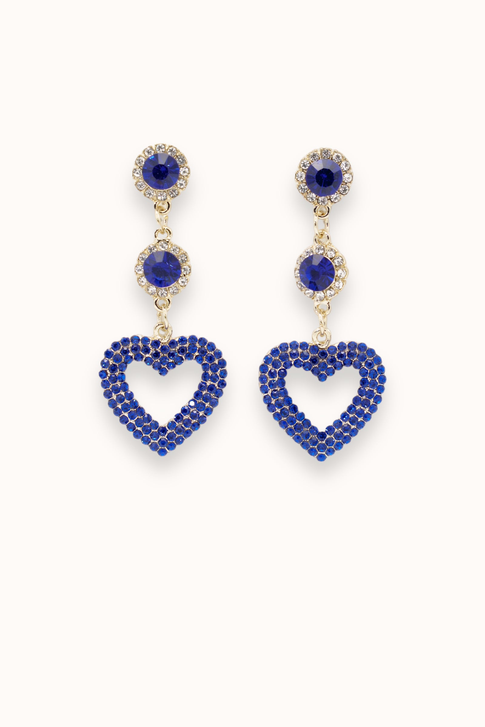 Khloe Earrings - Dark Blue