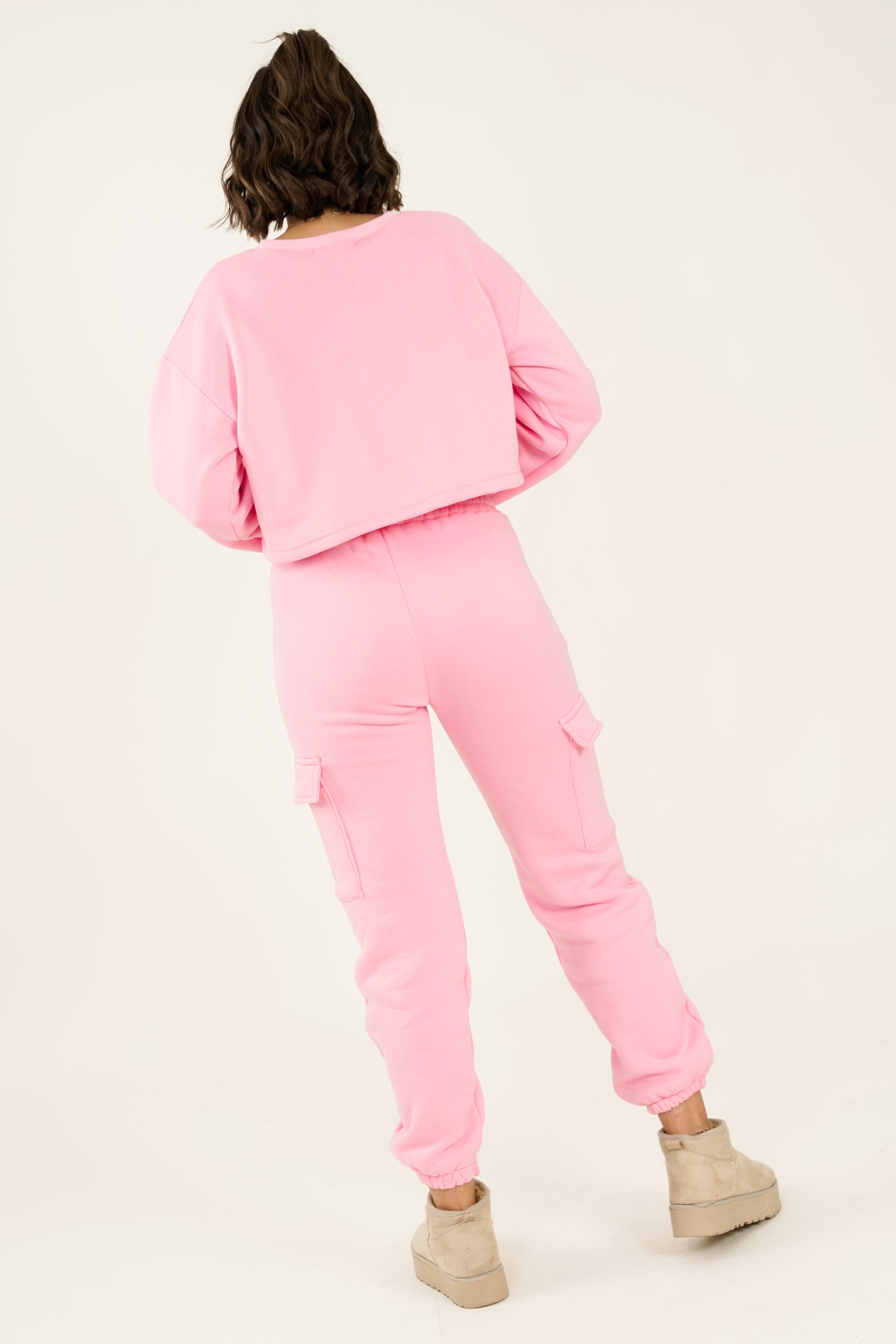 Gracia Trouser - Baby Pink