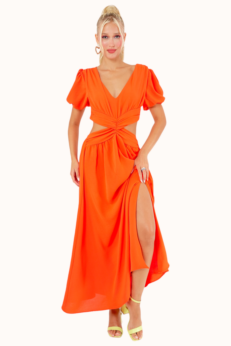 Olly Dress - Orange