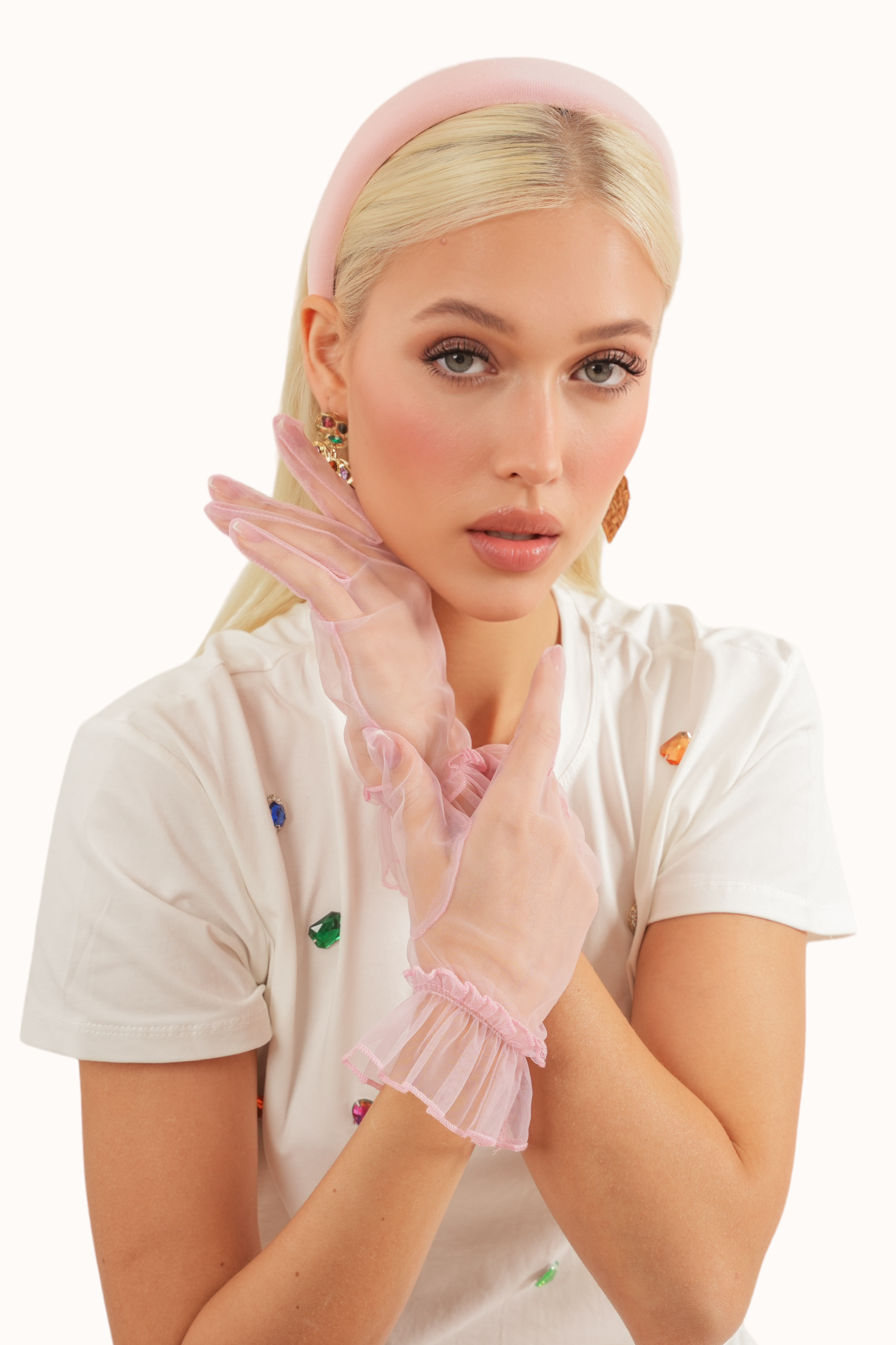 Lynn Gloves - Pink