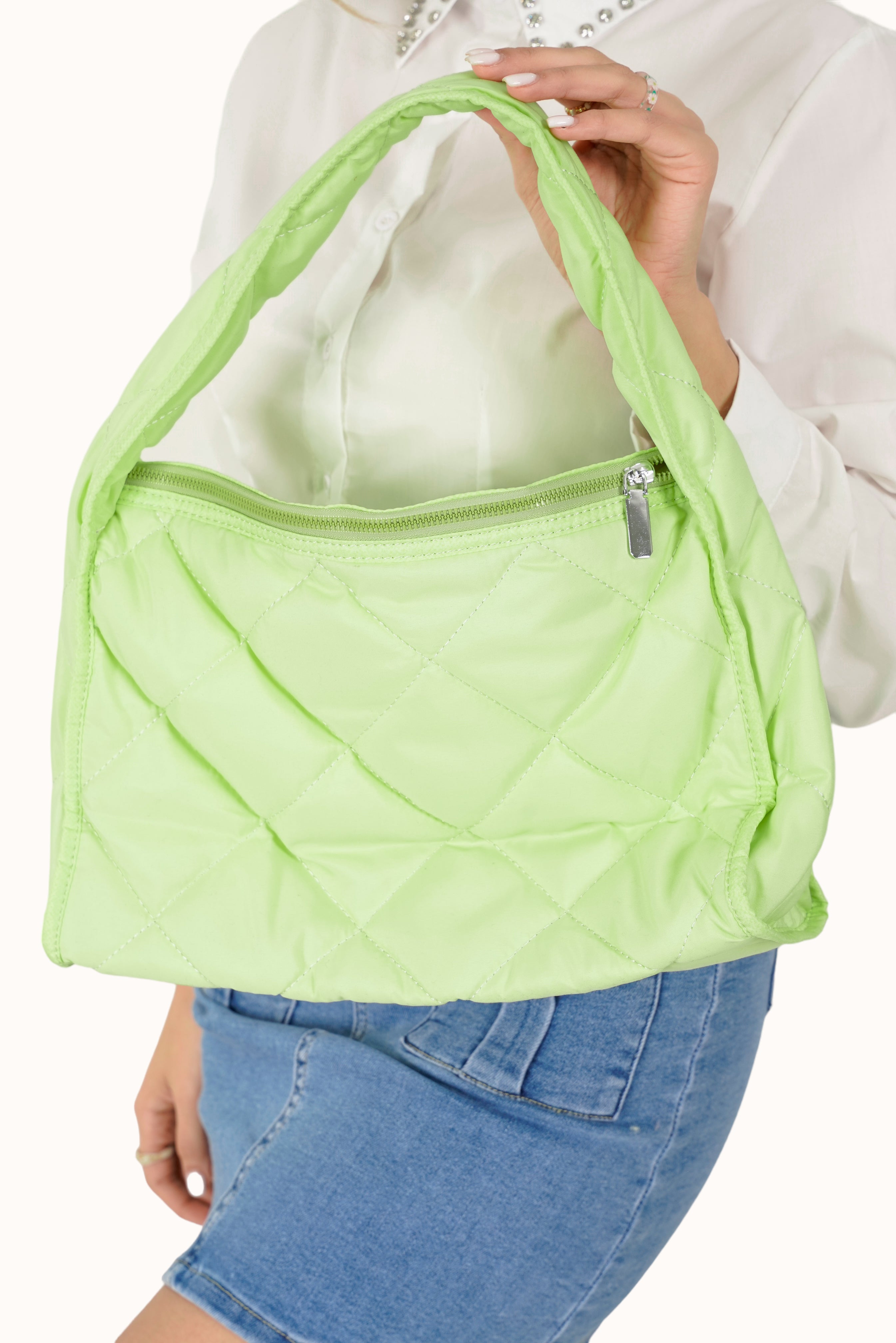 Zoe Bag - Lime Green