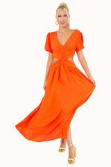 Olly Dress - Orange