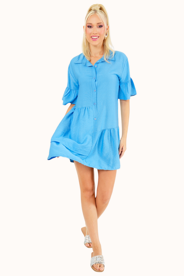 Lucia Dress - Blue