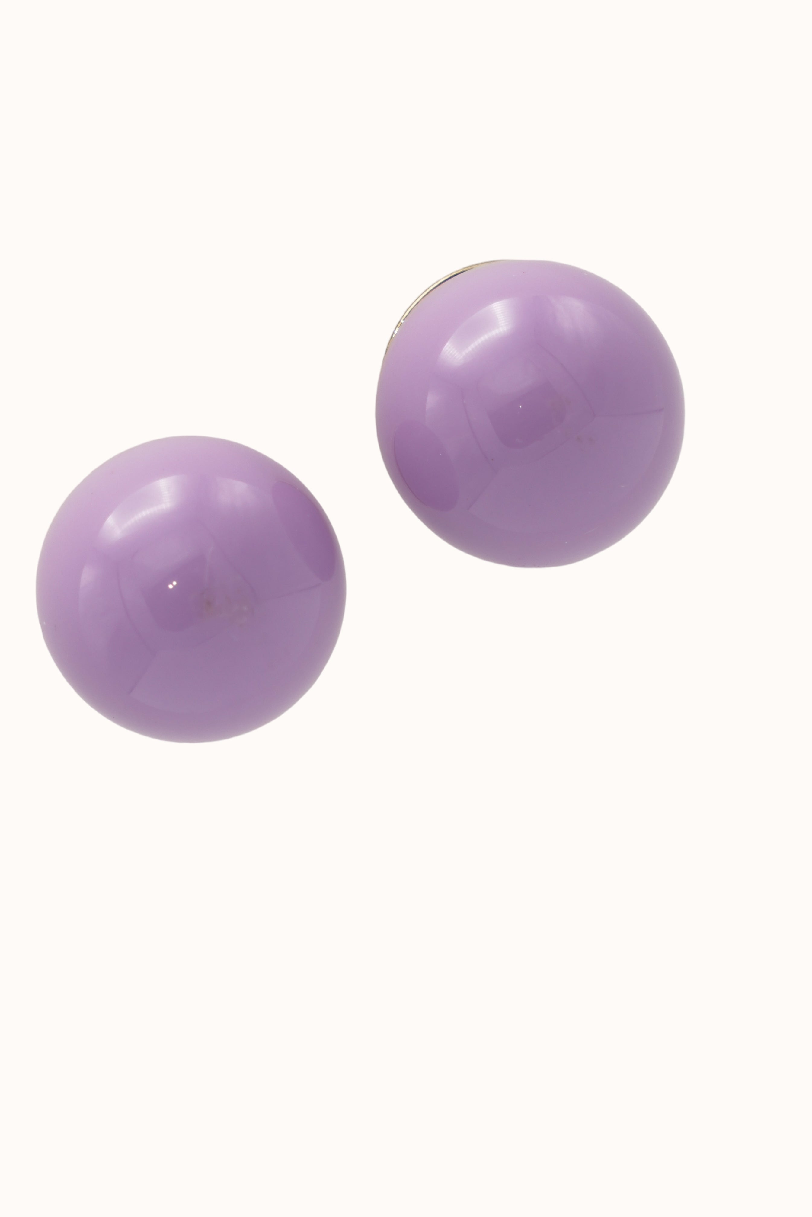 Clara Earrings - Purple