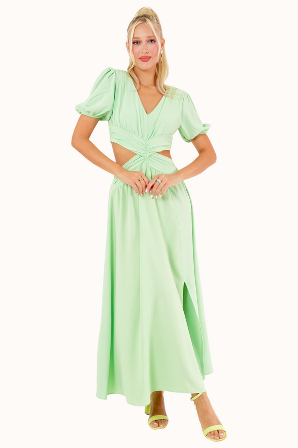 Olly Dress - Mint Green