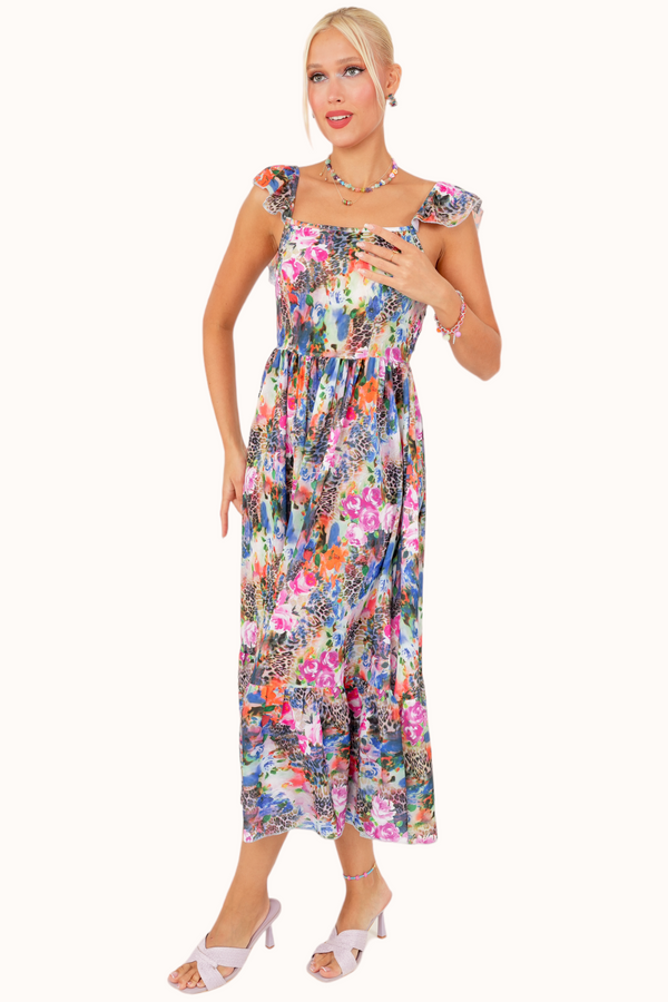 Berta flower Dress