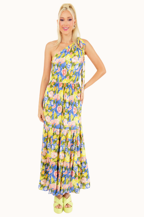 Roxana Dress - Yellow