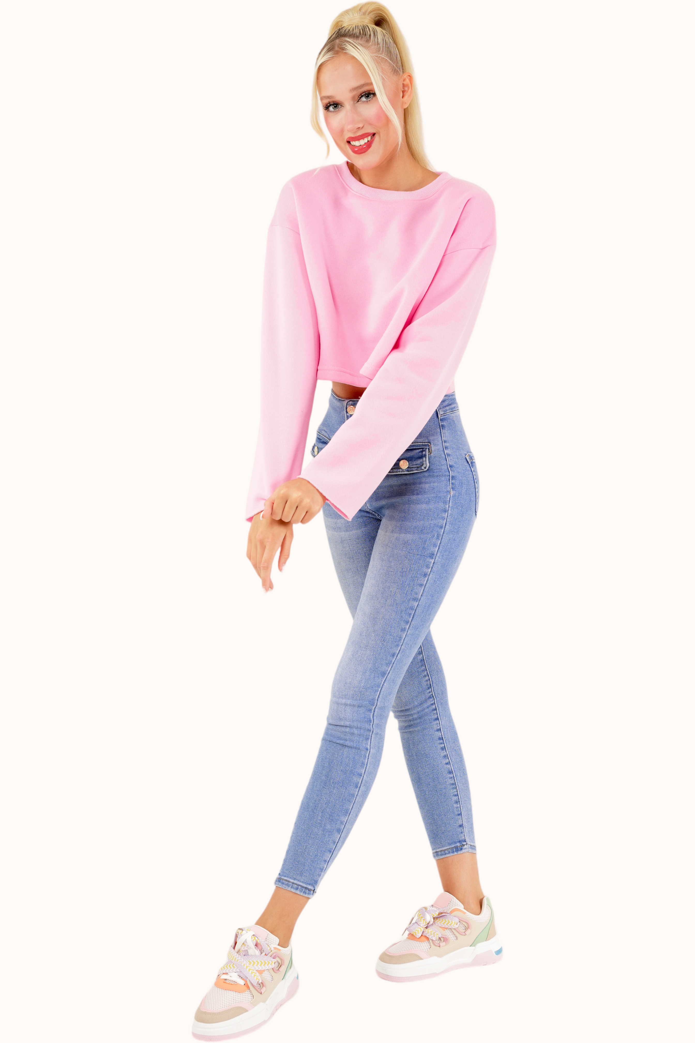 Diletta Sweater - Baby Pink