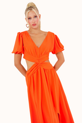 Olly Dress - Orange