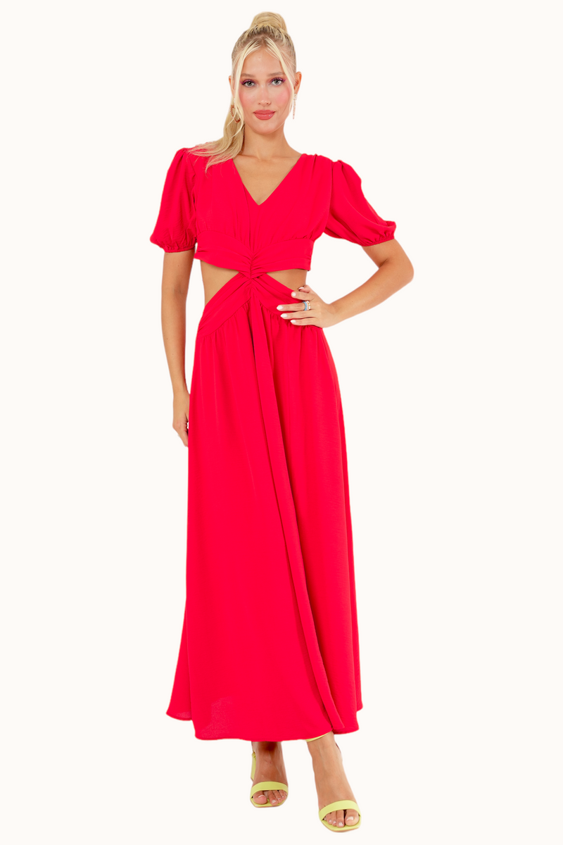 Olly Dress - Red