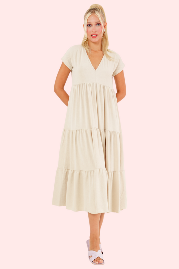 Ivy Dress - Beige