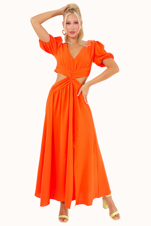 Olly Dress - Orange