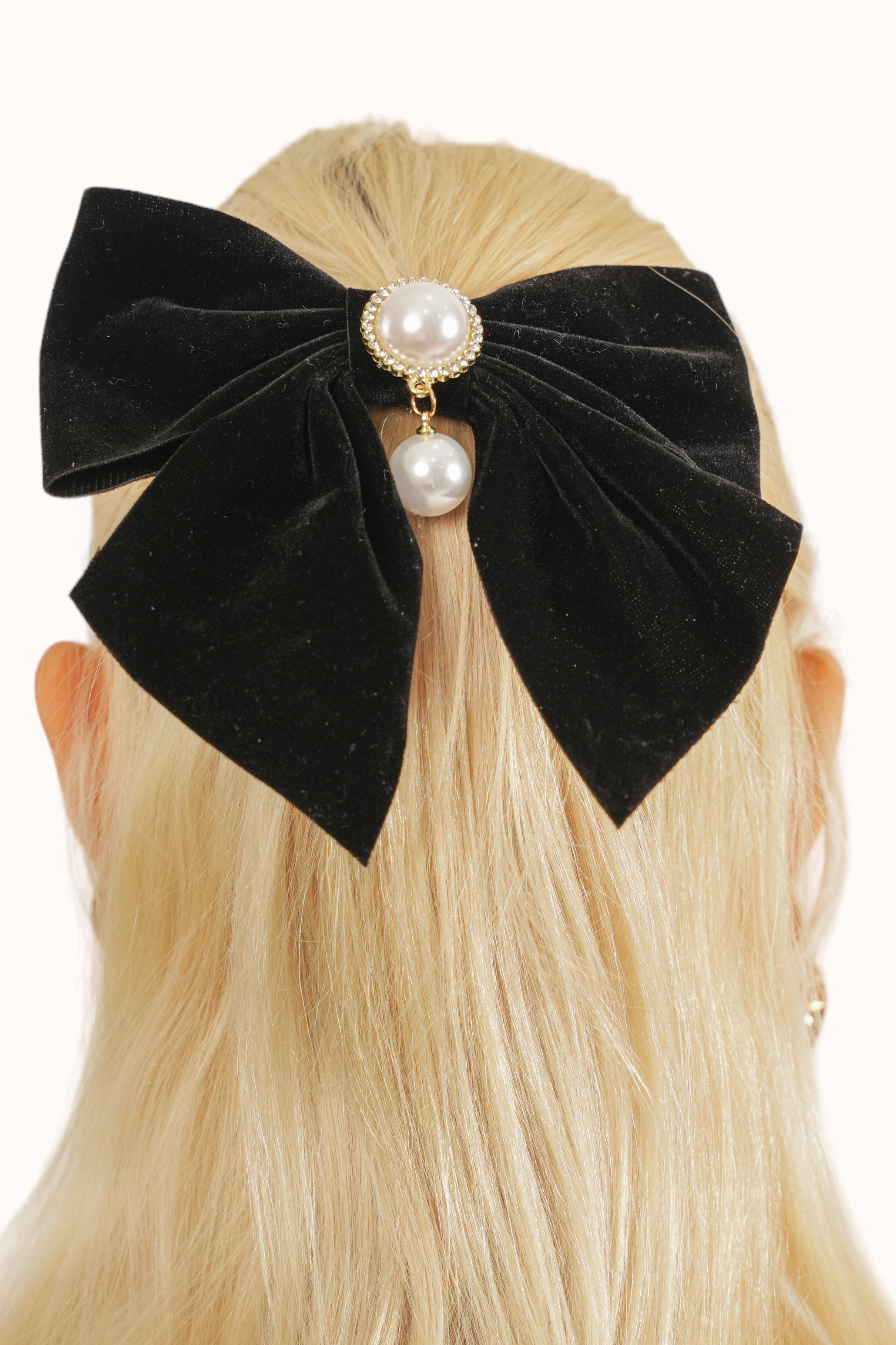 Natalia Hair Clip - Black