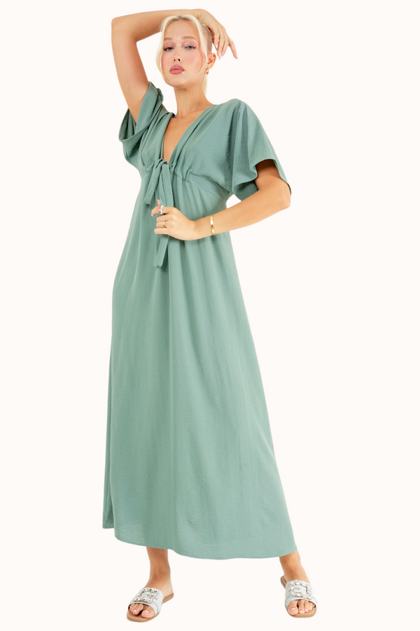 Victoria Dress -  Green