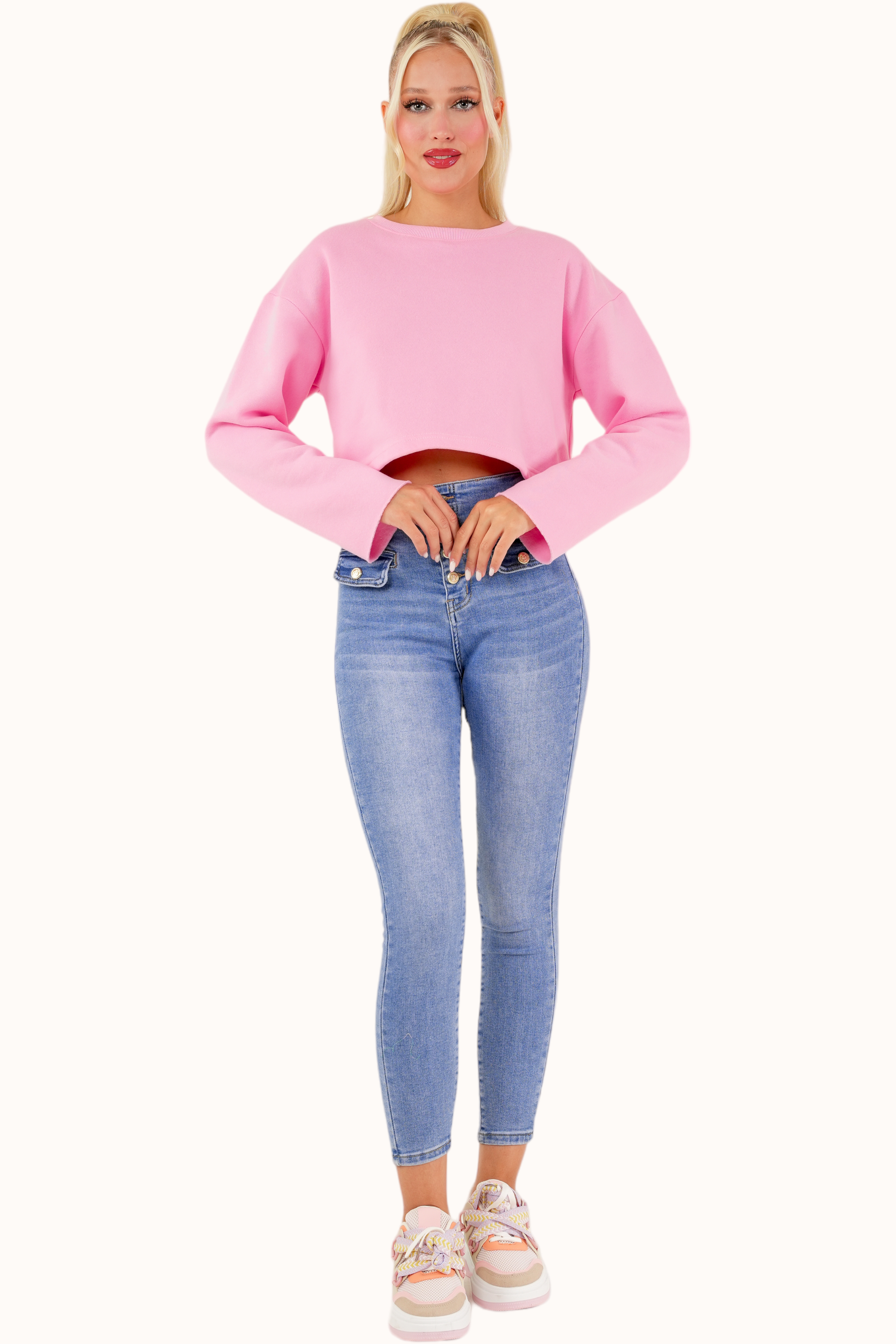 Diletta Sweater - Baby Pink