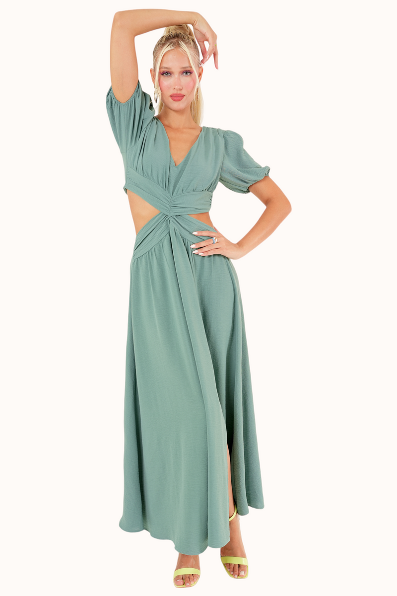 Olly Dress - Green