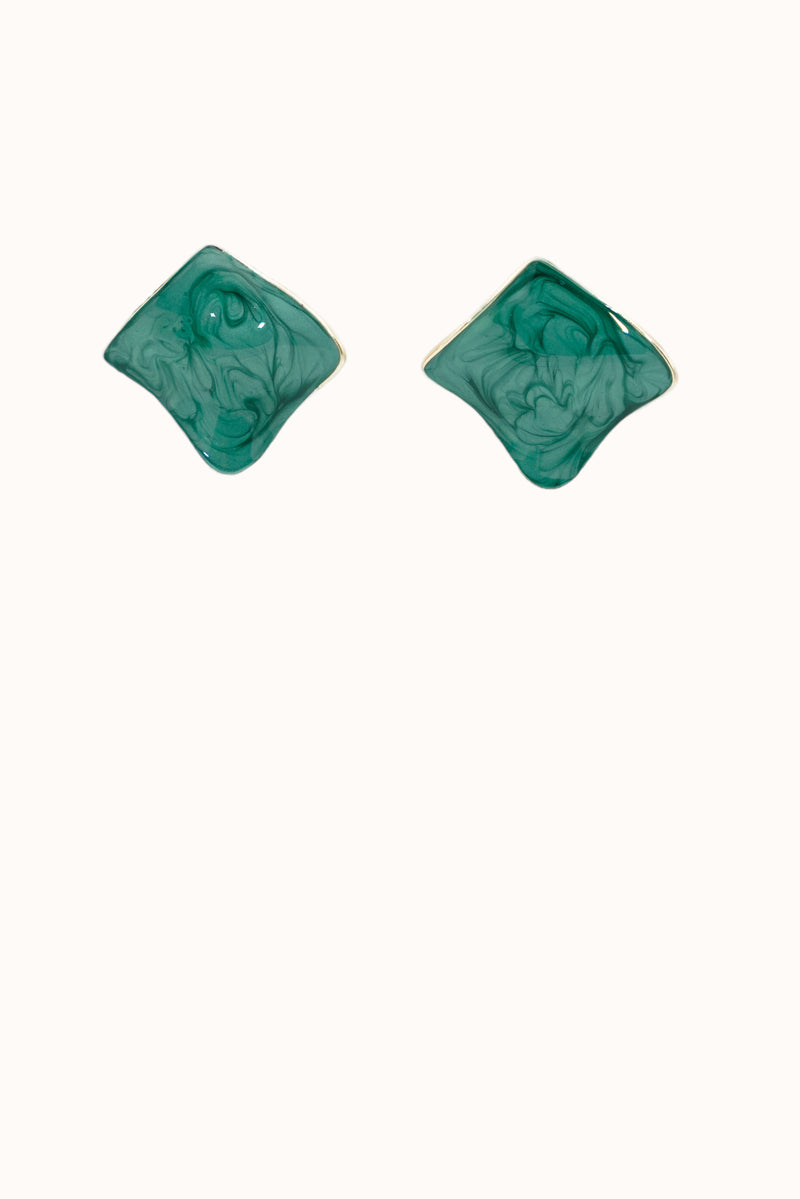 Pamela Earrings - Green