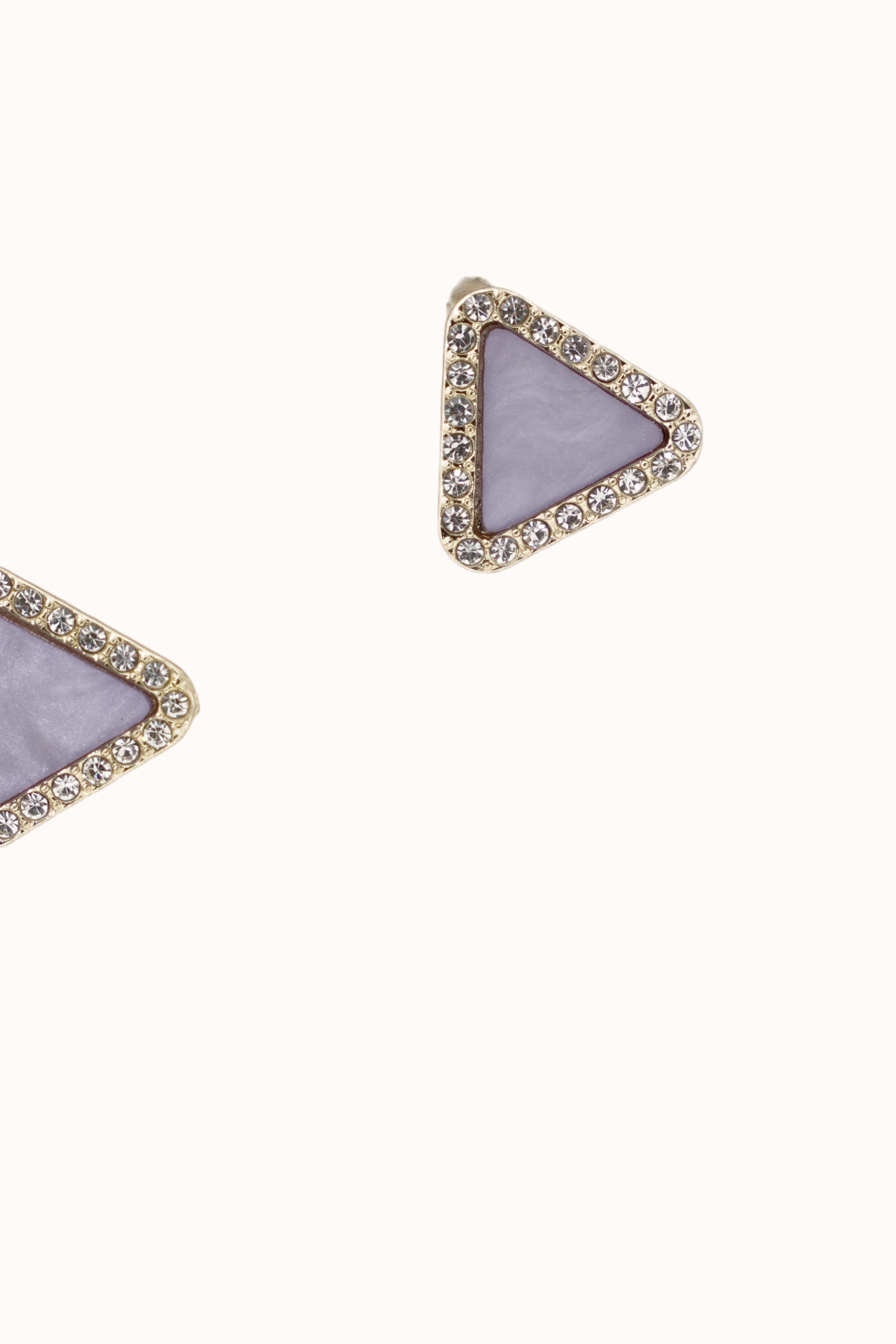 Dia Earrings - Purple