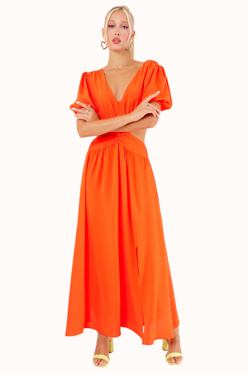 Olly Dress - Orange