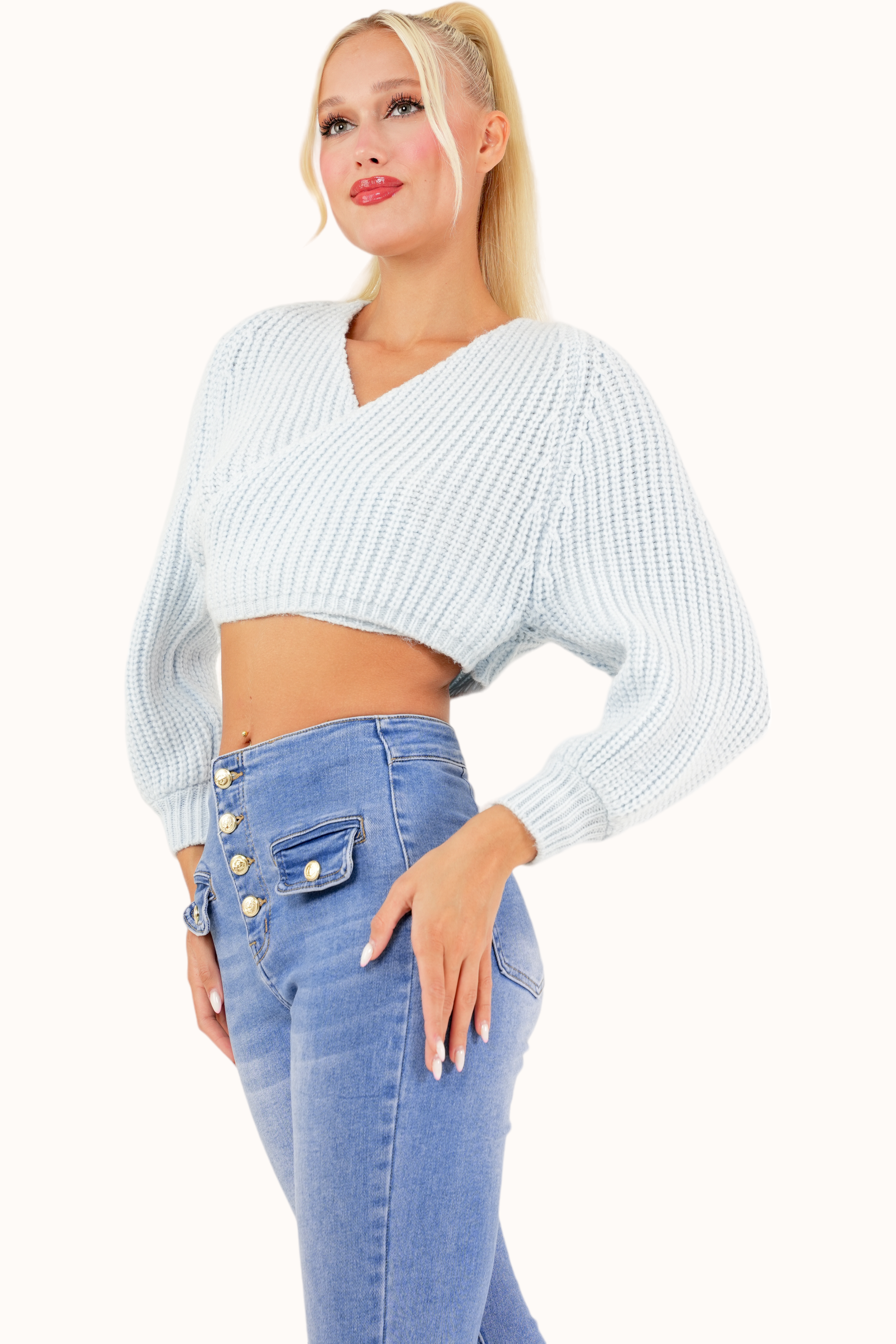 Kaan Sweater - Light Blue