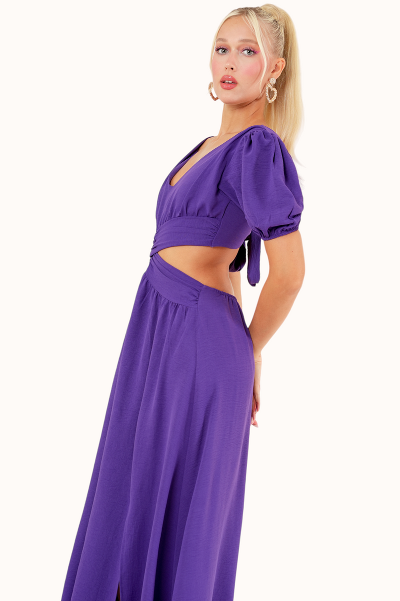 Olly Dress - Purple